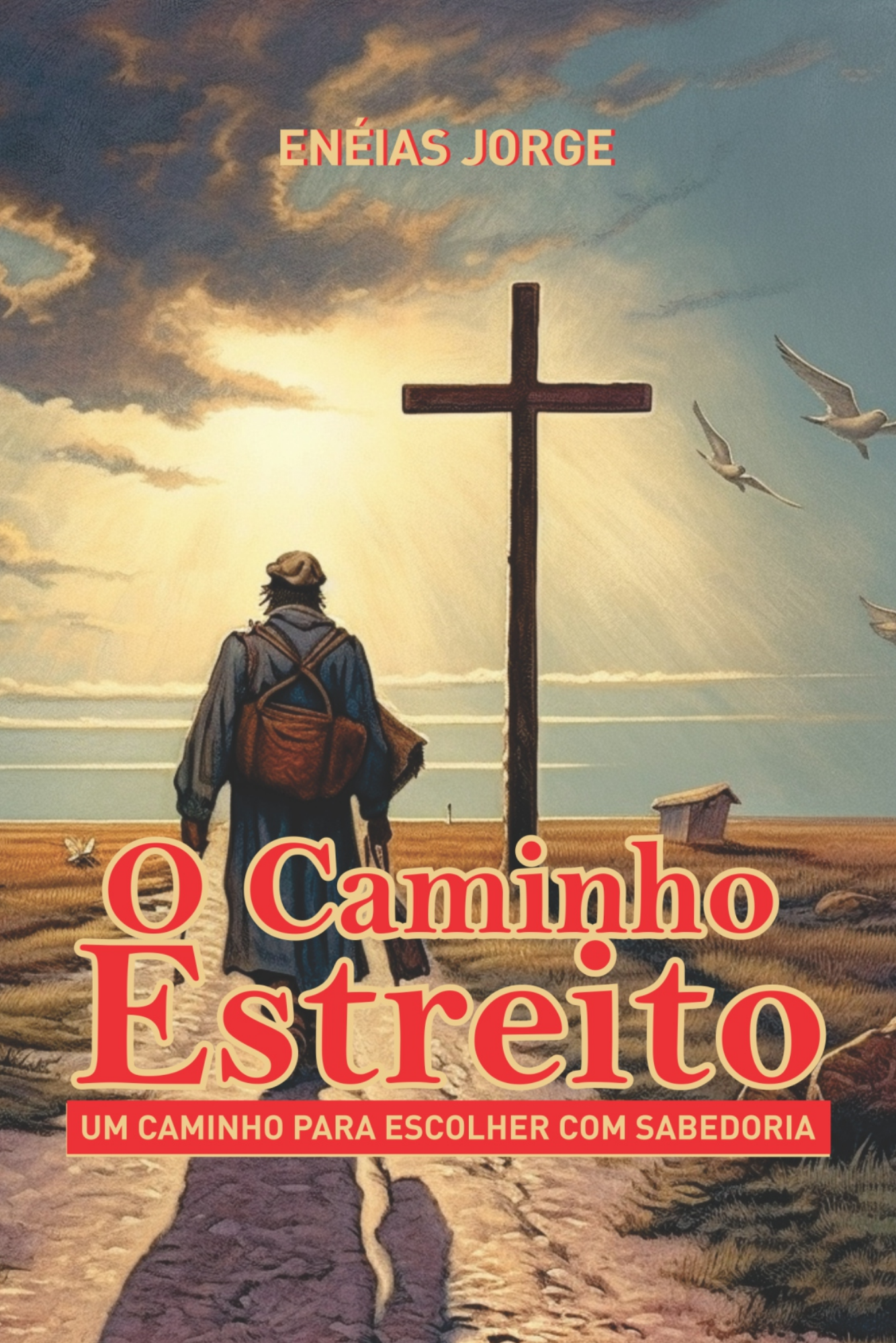 Capa do livro O Caminho Estreito, de Enéias Jorge